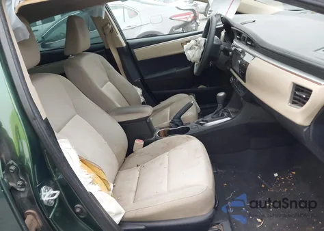 2015 Toyota Corolla Le из США, поврежденный, VIN 5YFBURHE0FP200649